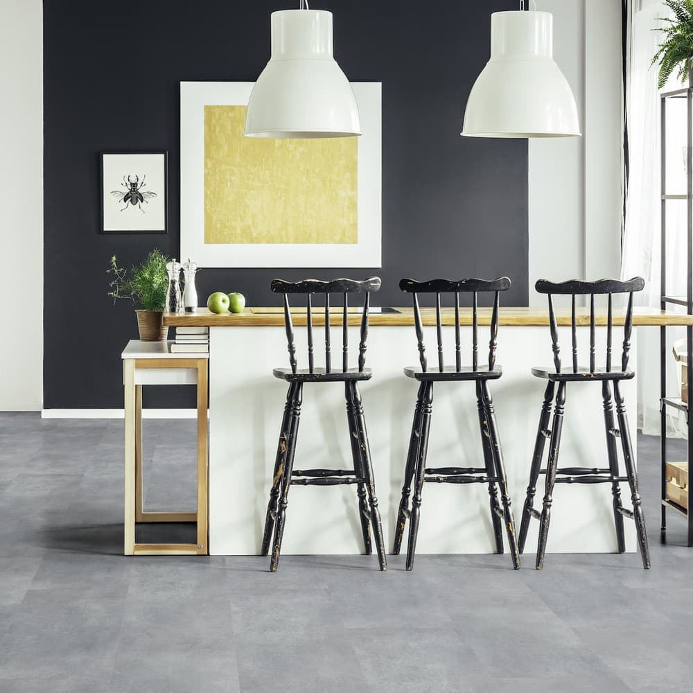 Gerflor Creation 40 Rigid Acoustic Bloom Uni Grey 0869 - náhled 3