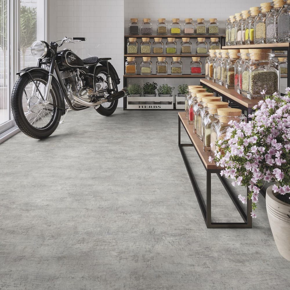 Gerflor HQR Rough Light Grey 2225 - 2m - náhled 2