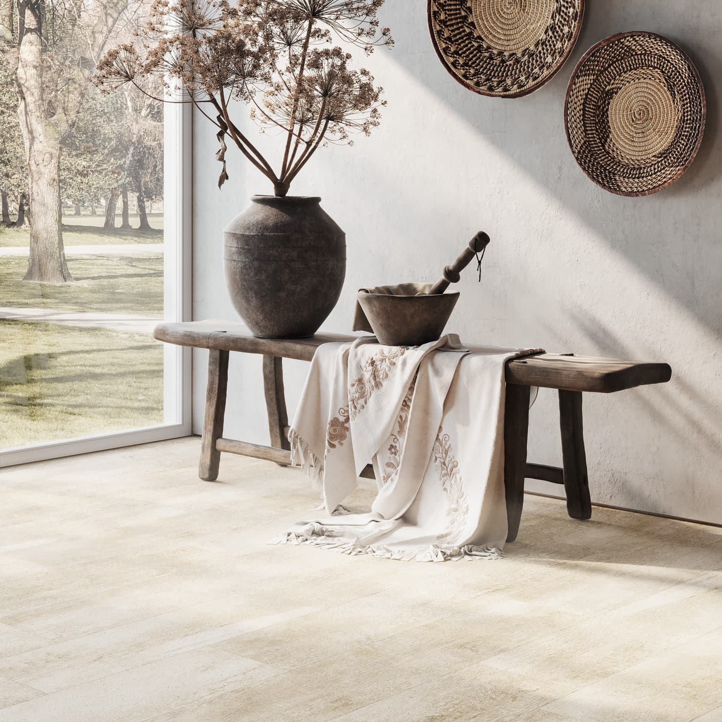 Gerflor Creation 55 Rigid Acoustic Salento Light Grey 1287 - náhled 2