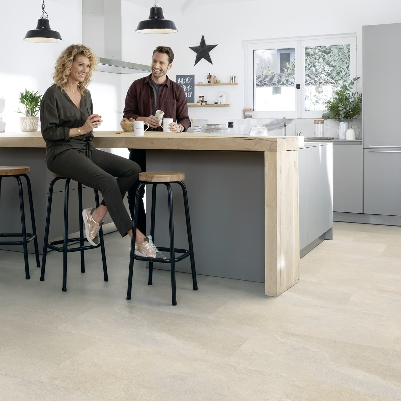 Gerflor Creation 55 Rigid Acoustic Salento Light Grey 1287 - náhled 3