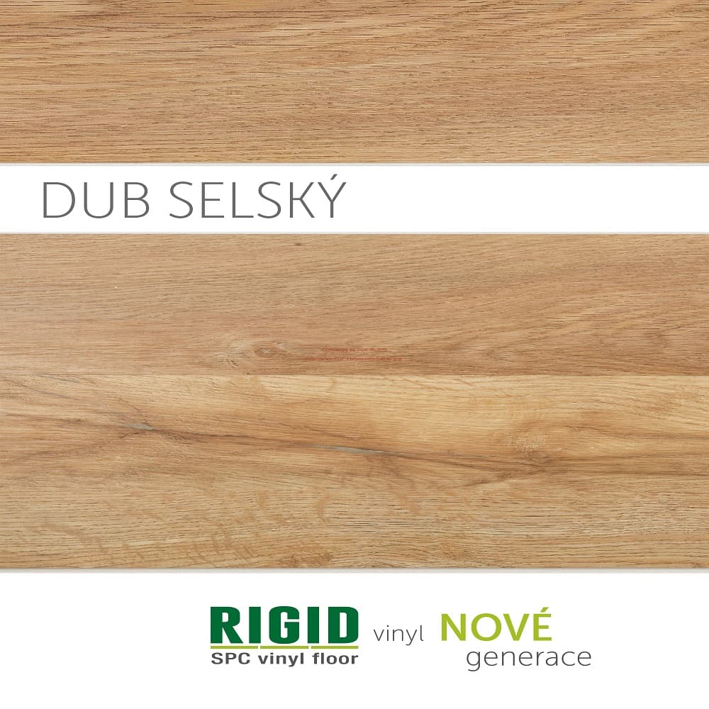 Rigid Vinyl Floor click Dub selský - náhled 2