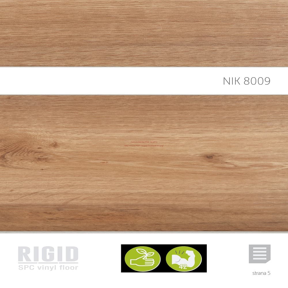 Rigid Vinyl Floor click Dub country 8009 - náhled 4