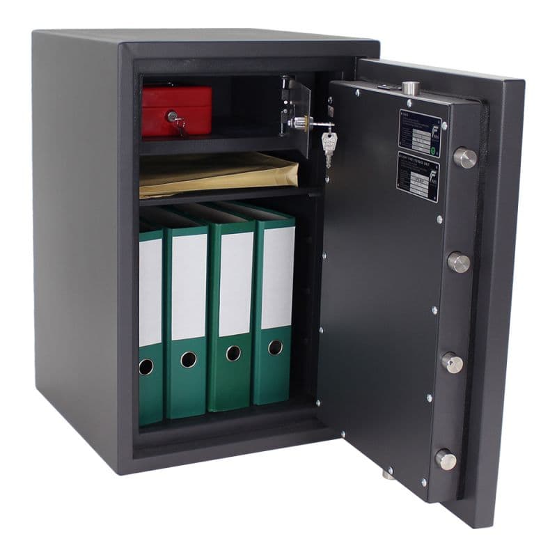Rottner Atlas 65 EL EN-1 nábytkový ohnivzdorný elektronický trezor šedý - náhled 2
