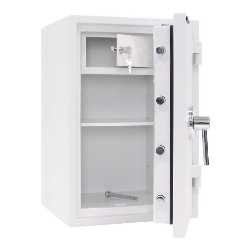 Rottner Atlas 65 EL EN-1 ohnivzdorný elektronický trezor bílý - náhled 2