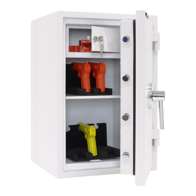 Rottner Atlas 65 EL EN-1 ohnivzdorný elektronický trezor bílý - náhled 4