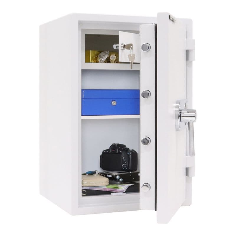 Rottner Atlas 65 EL EN-1 ohnivzdorný elektronický trezor bílý - náhled 3