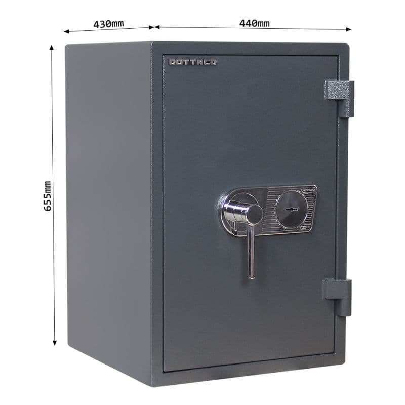 Rottner Atlas 65 EN-1 ohnivzdorný trezor antracit - náhled 5