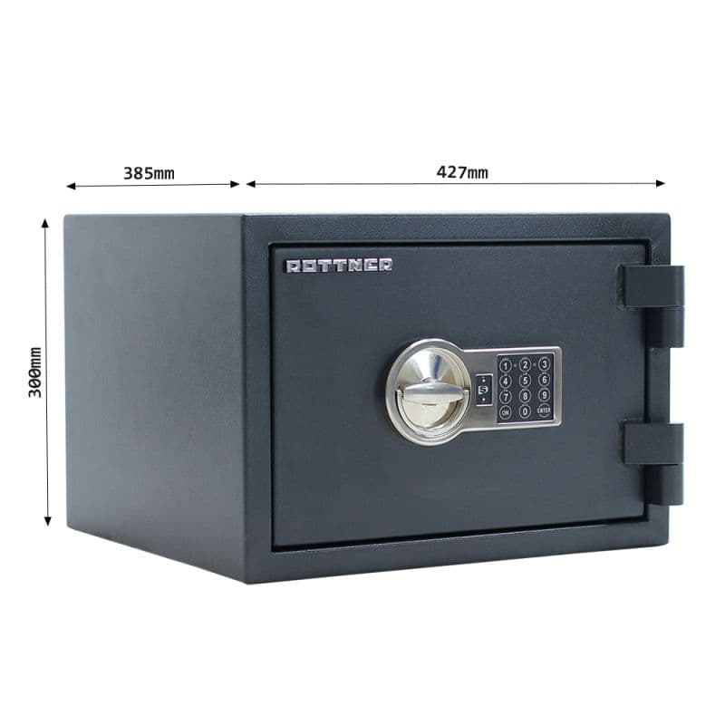 Rottner Fire Hero 30 EL ohnivzdorný elektronický trezor antracit - náhled 4