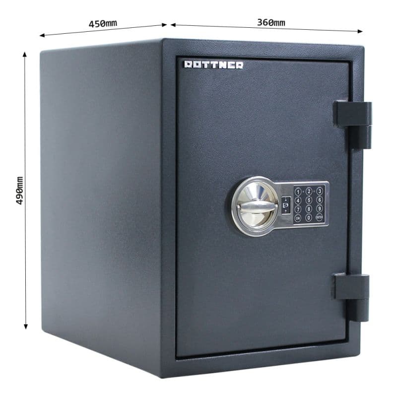 Rottner Fire Hero 50 EL ohnivzdorný elektronický trezor antracit - náhled 5