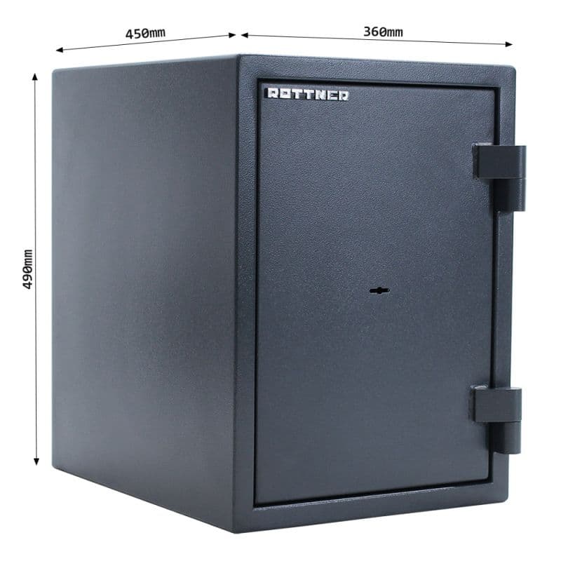 Rottner Fire Hero 50 ohnivzdorný nábytkový trezor antracit - náhled 5
