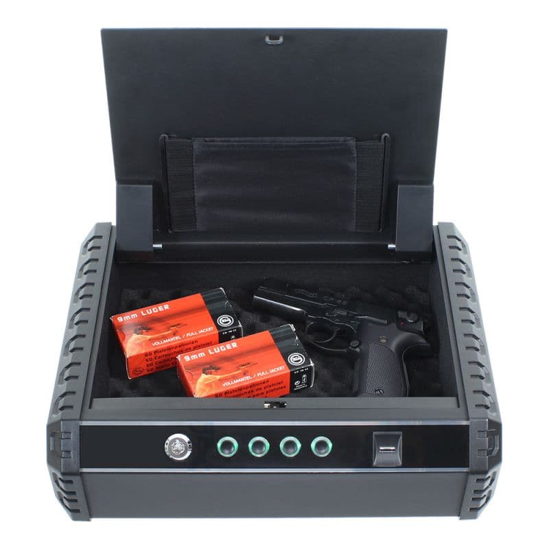 Rottner Gunmaster XL kazeta pro krátké zbraně a cennosti černá - náhled 3