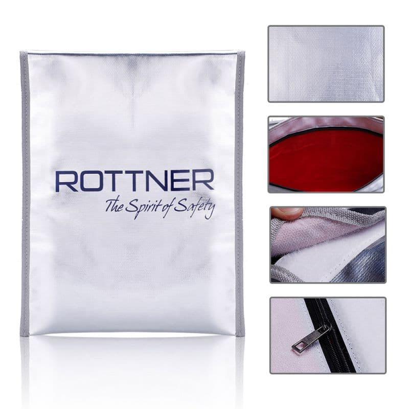 Rottner ohnivzdorná taška FIRE PROOF BAG A4 - náhled 3