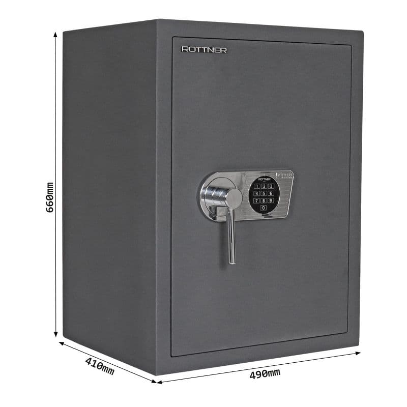 Rottner Toscana 65 EL nábytkový elektronický trezor antracit - náhled 5