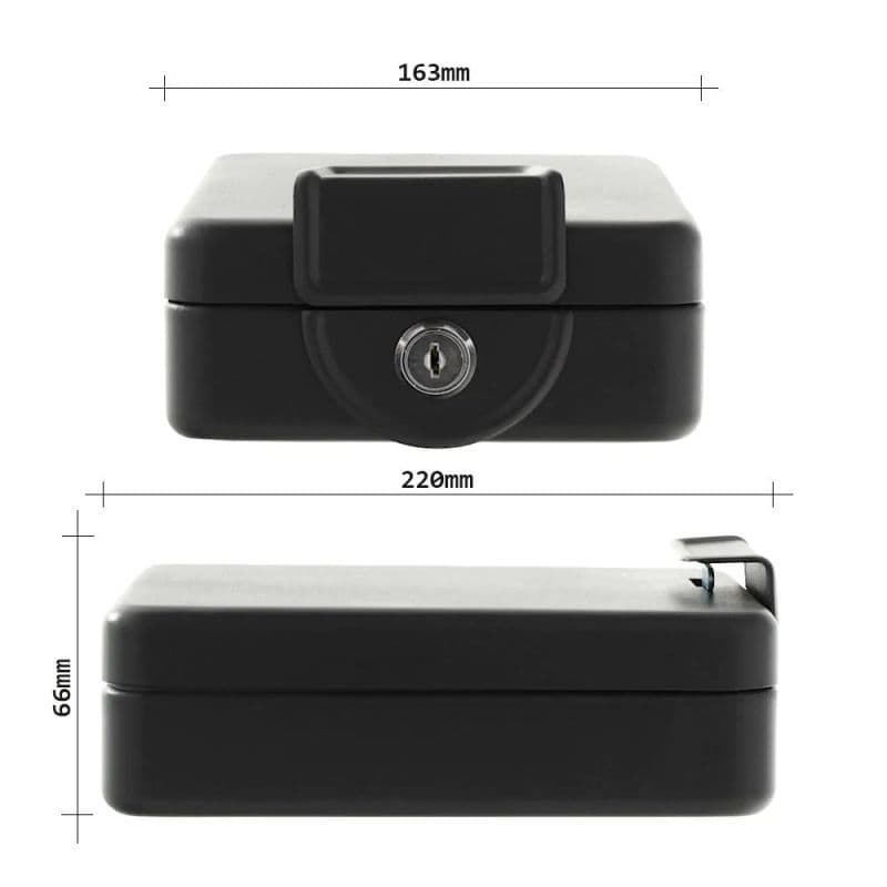 Rottner Travel Safe cestovní mini sejf černý - náhled 3