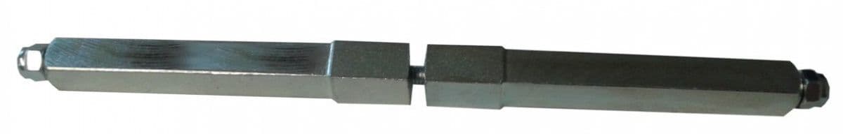 Čtyřhran dělený 8x8 + 9x9 120mm se zajištěním