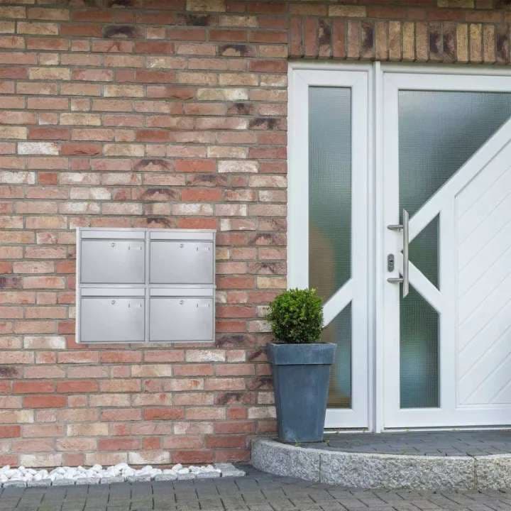 Rottner BKS 4 stojanové poštovní schránky nerez - náhled 4