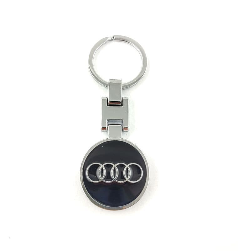 Přívěšek na klíče AUDI černý