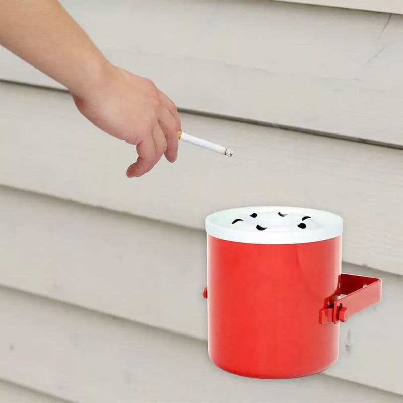 Rottner PlanetStar nástěnný popelník červený - náhled 4