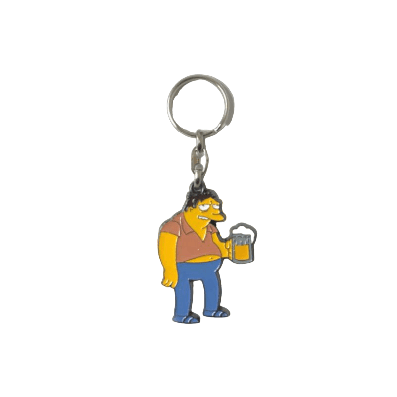 Přívěsek na klíče Simpsonovi Barney s pivem