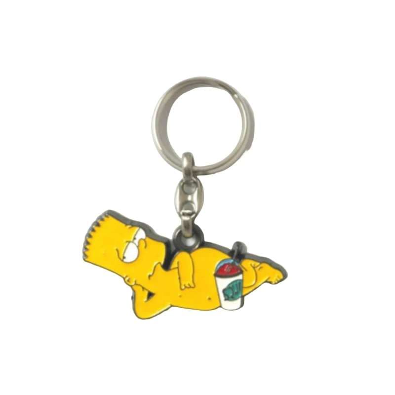Přívěsek na klíče Simpsonovi Bart s lahví