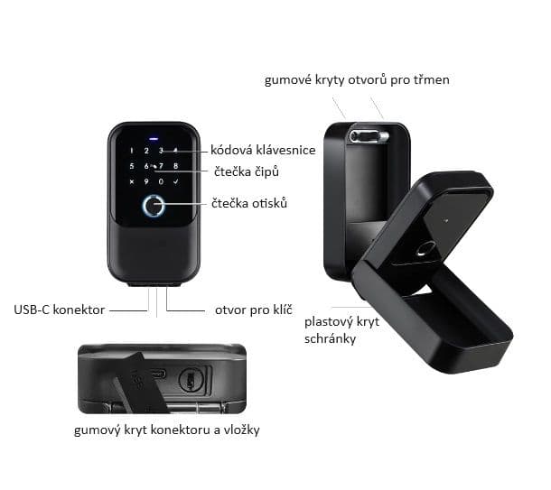 Smart TTlock Keybox K5F IP65 - náhled 5