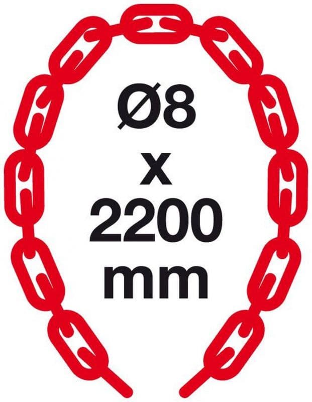 Řetěz HARDENED 8x2200mm - náhled 3