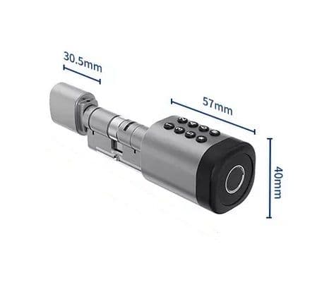 Elektronická vložka SMART TTLock nastavitelná IP55 70/90 černá - náhled 5