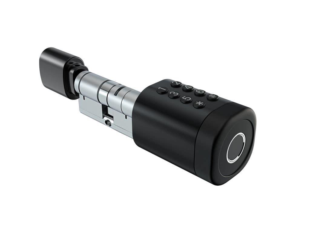 Elektronická vložka SMART TTLock nastavitelná IP55 100/120 černá