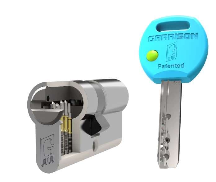 Bezpečnostní cylindrická vložka Mul-T-Lock Garrison 30+35K s knoflíkem