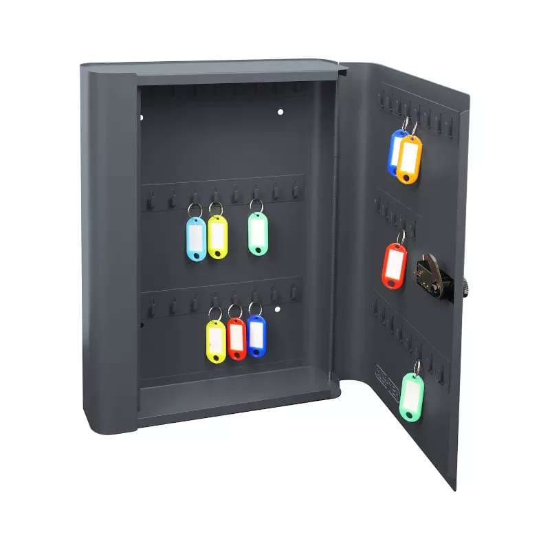 Schránka na klíče s kódovým zámkem 37x27x8cm - 48 klíčů - náhled 3