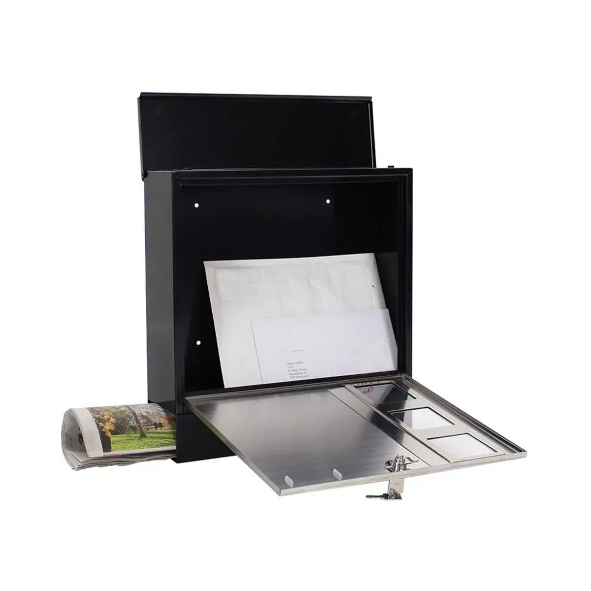 Rottner Design Mailbox poštovní schránka černá - náhled 3