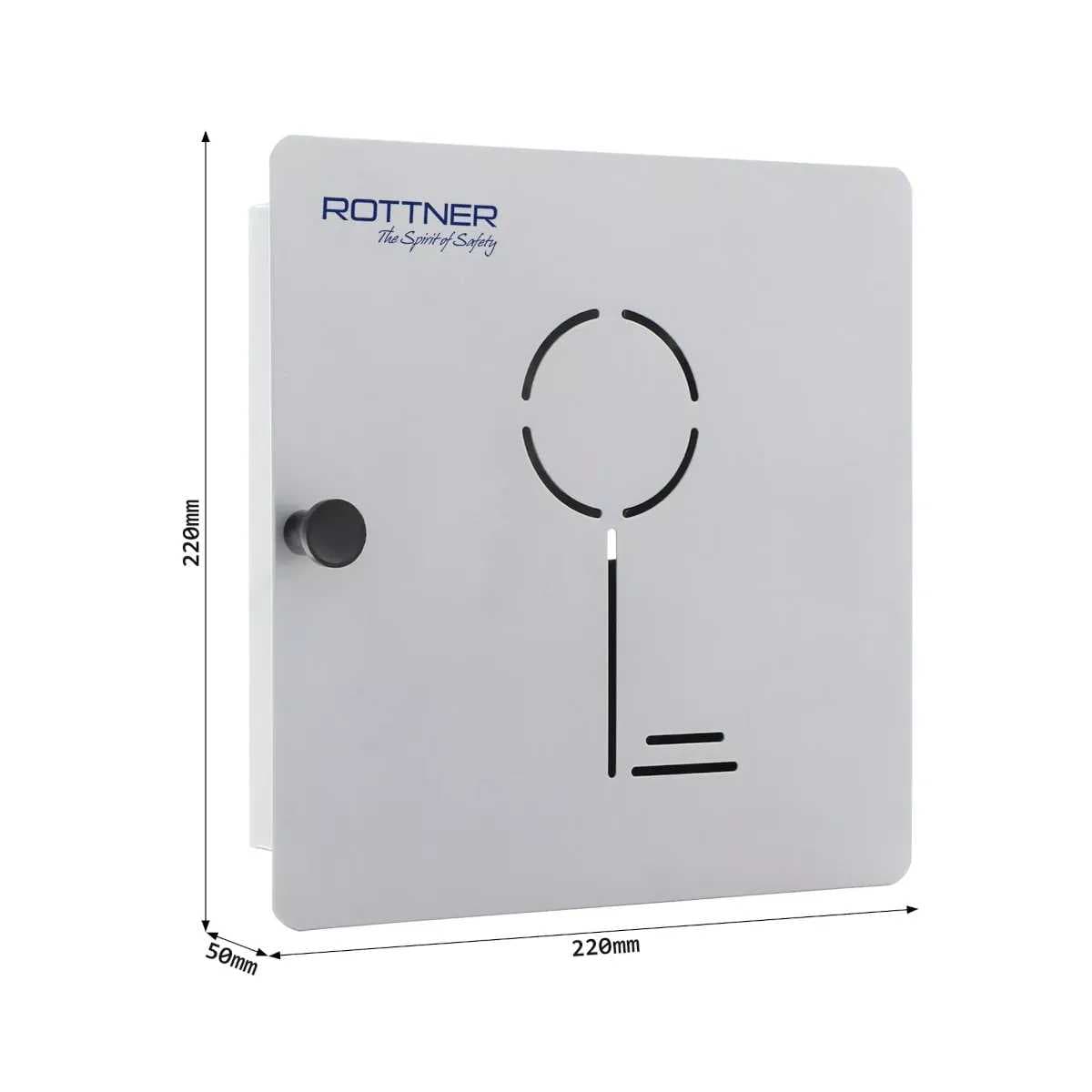 Rottner Key Collect 10 skříňka na klíče stříbrná - náhled 4