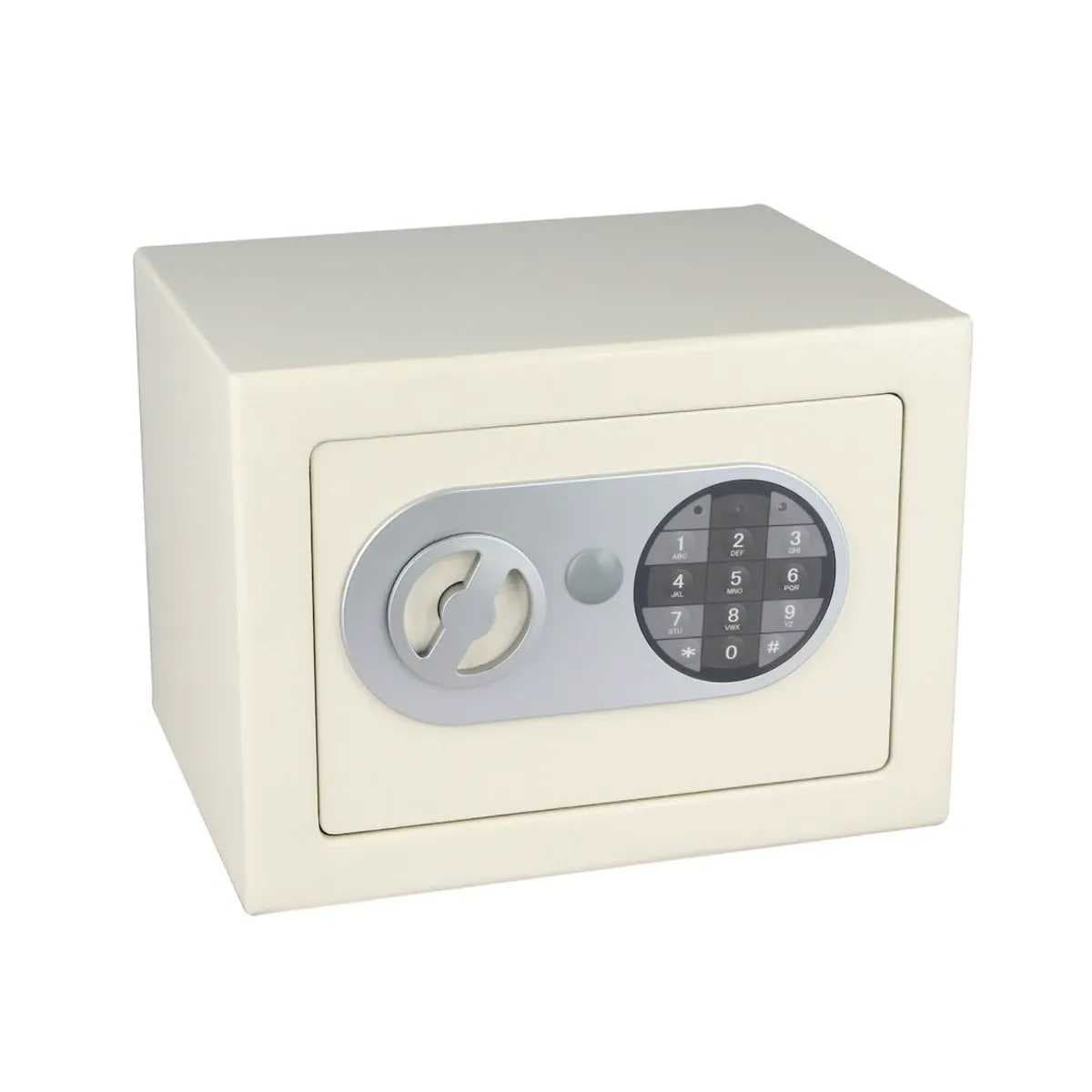 Nábytkový sejf s elektronickým zámkem 3kg, bílý