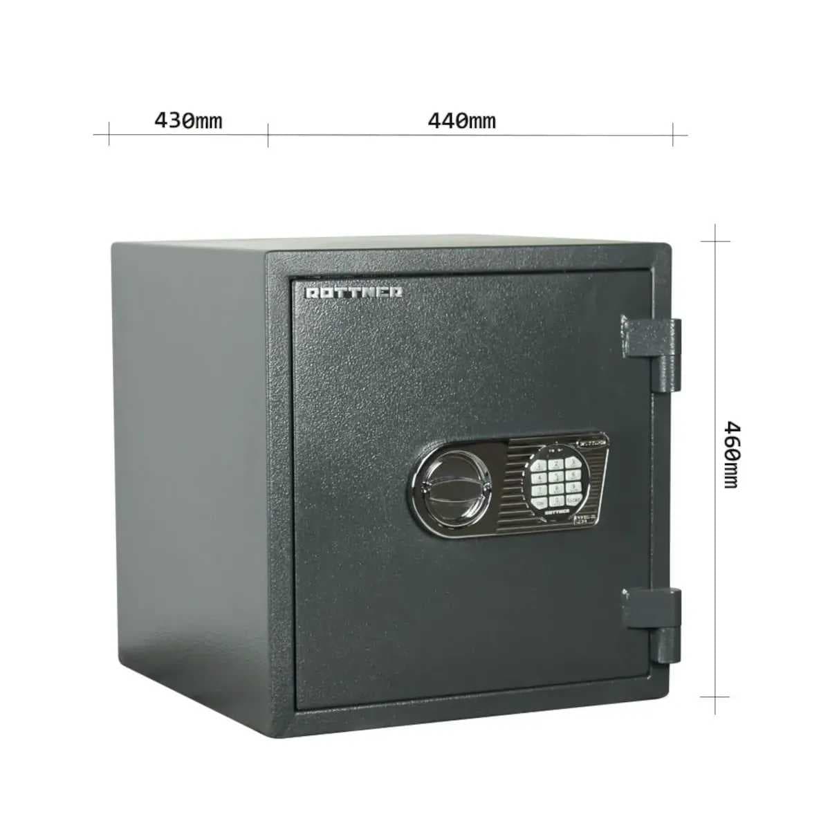 Rottner Atlas 45 EN-1 EL ohnivzdorný elektronický trezor antracit - náhled 5