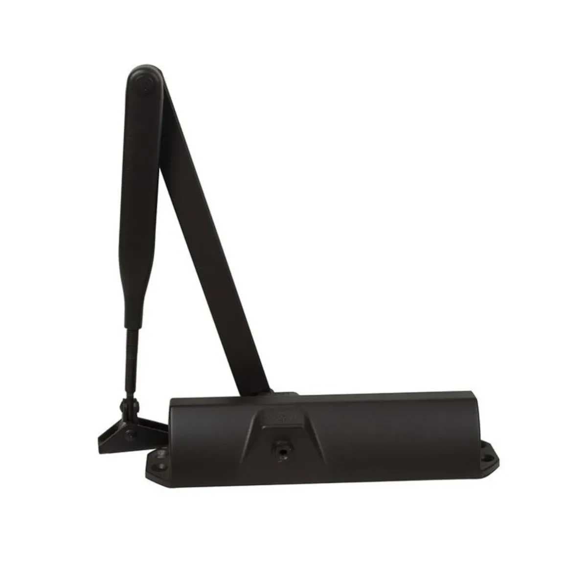 Zavírač DORMA TS 68 s aretací hnědá