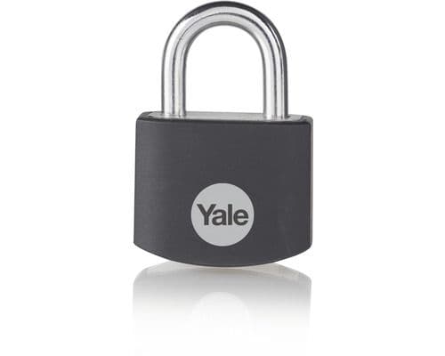 Visací zámek Yale ALU YE3B 25mm černý