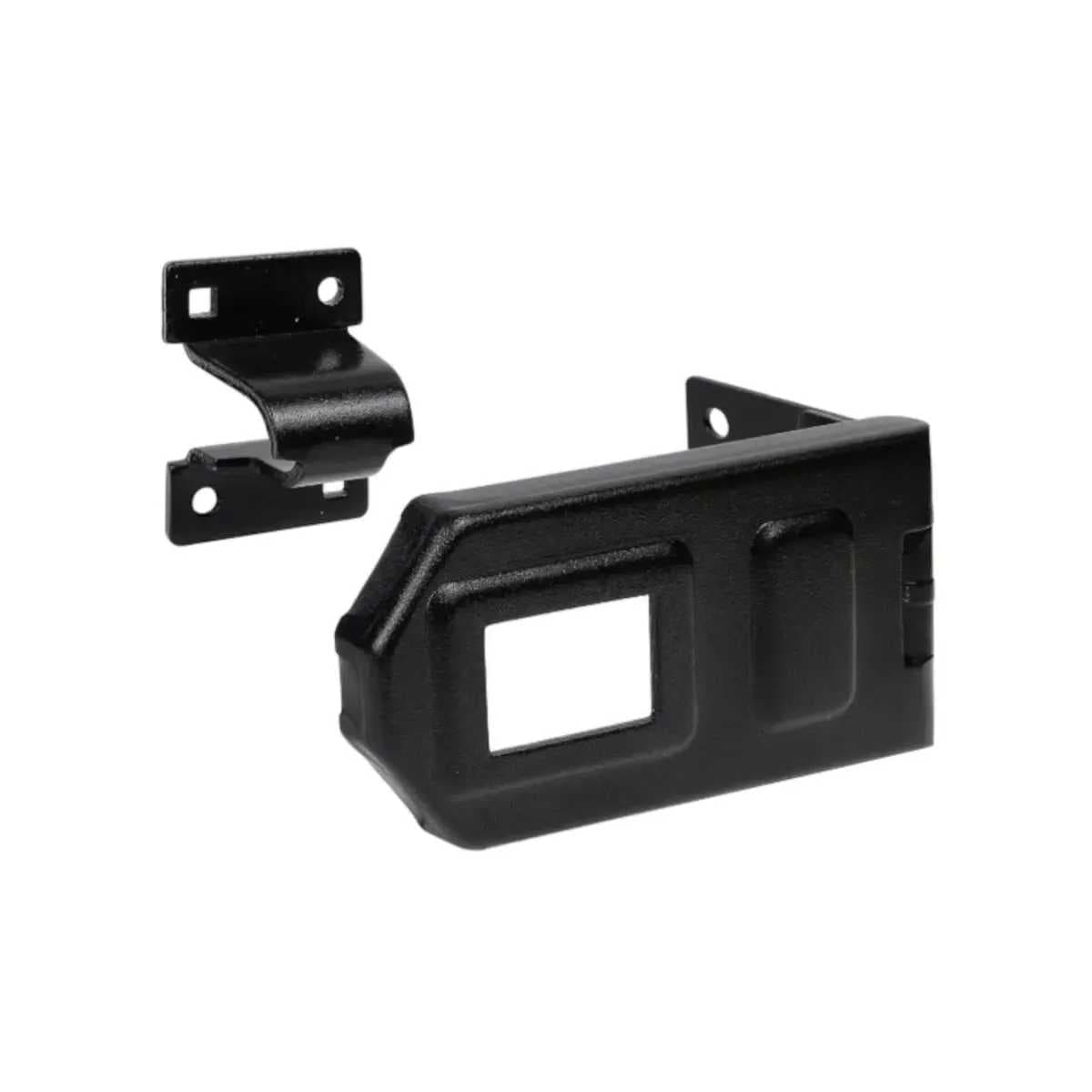 Bezpečnostní petlice 118mm černá - náhled 3