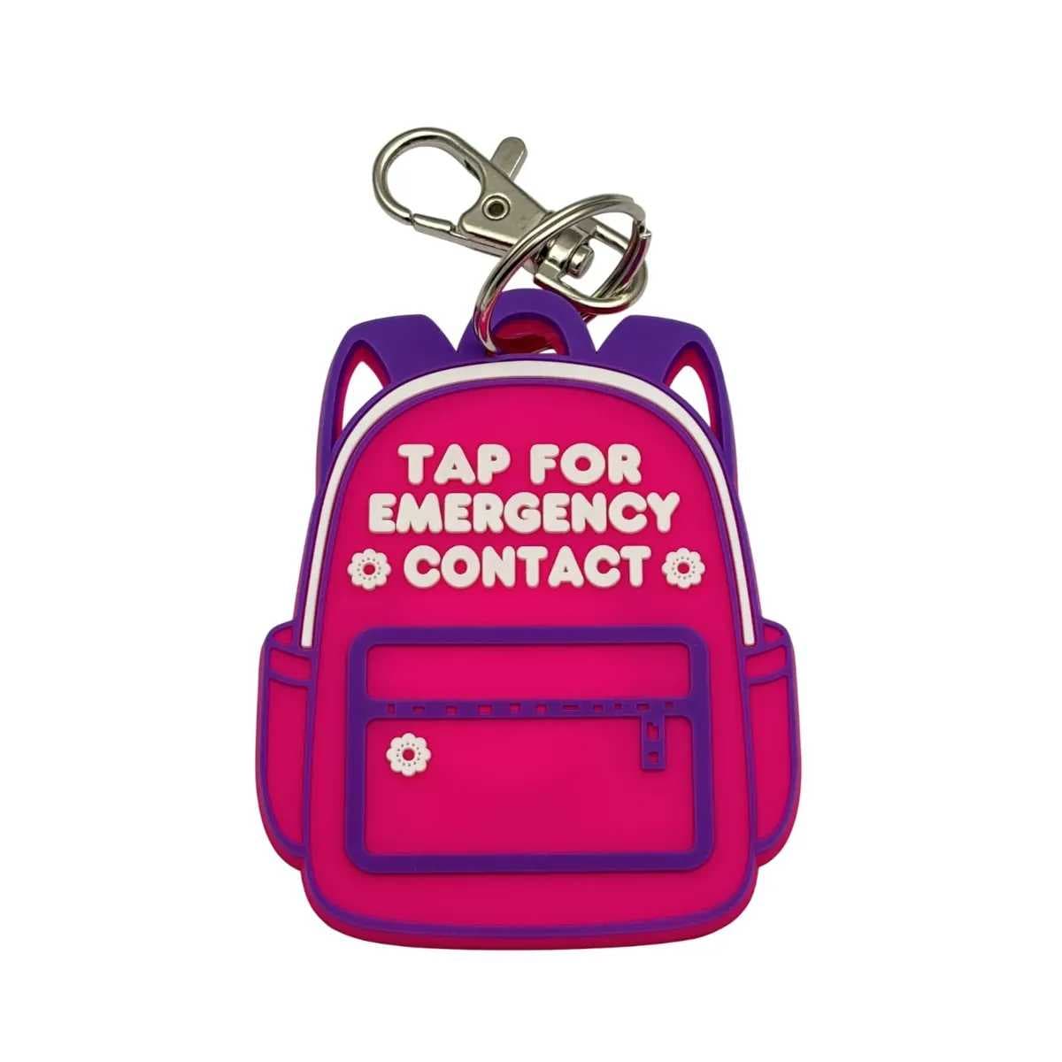 Emergency NFC čip batoh červená růžová