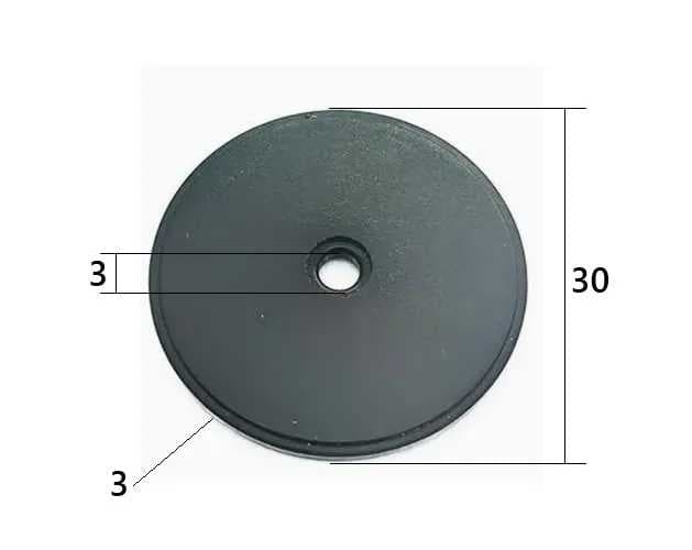 NFC čip NTAG424 DNA 13,56MHz 30mm ABS antimetal - náhled 3