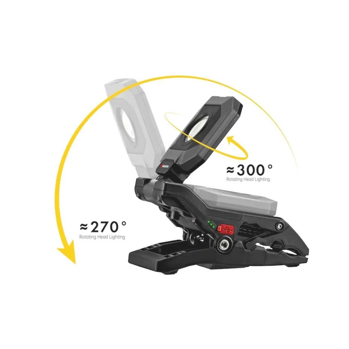 Würth dobíjecí pracovní LED svítilna se svorkou Ergopower CLAMP - náhled 3