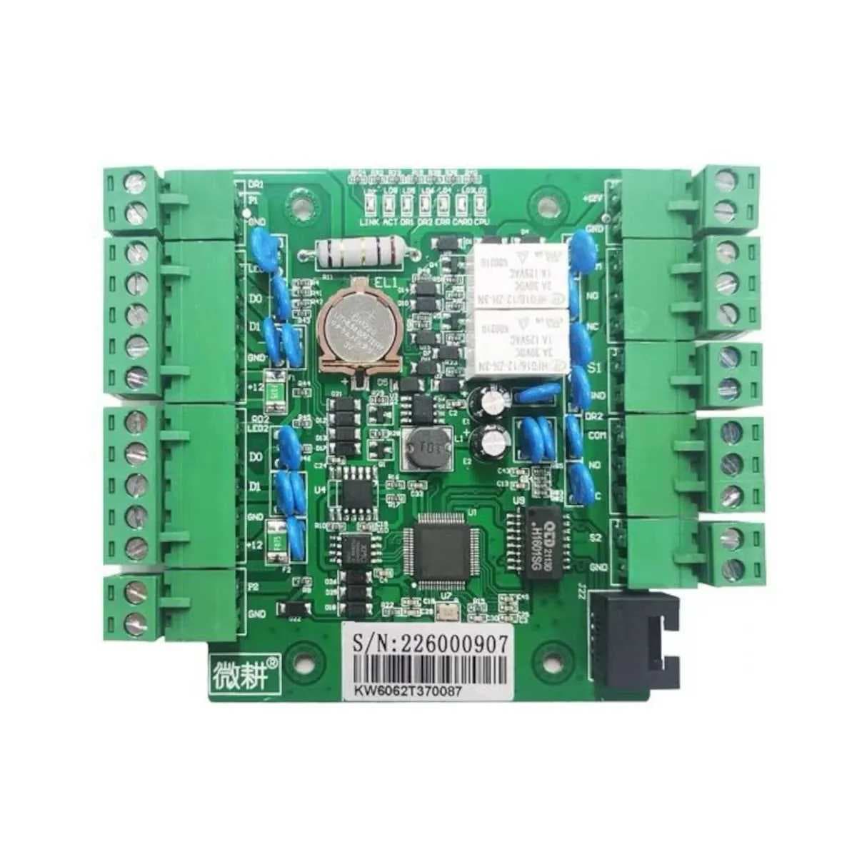 Přístupový kontrolér WG6062 LAN / Wifi Wiegand 26–34 pro 2 dveře - náhled 2