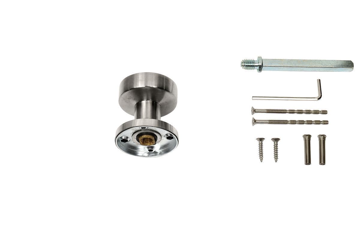 Fixní nerezové madlo (koule) RK.KNOB.03.FIX.N - náhled 3