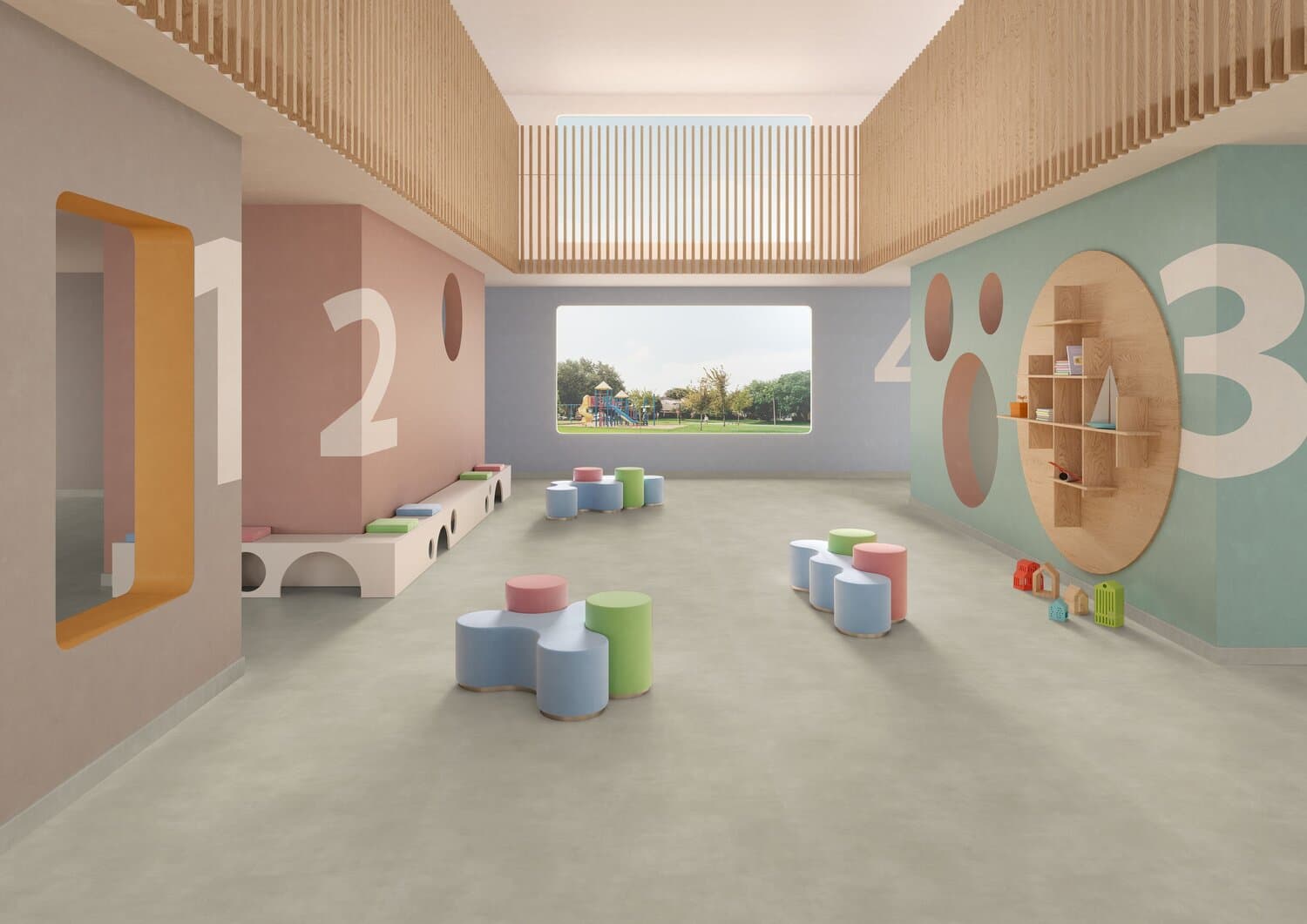 Gerflor Taralay Libertex Chicago Sand 2366 - 2m - náhled 3