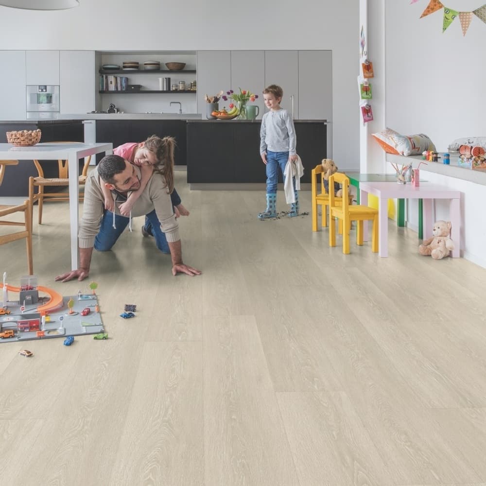 Quick Step MJ3554 Laminát Majestic Dub údolní světle béžový - náhled 3