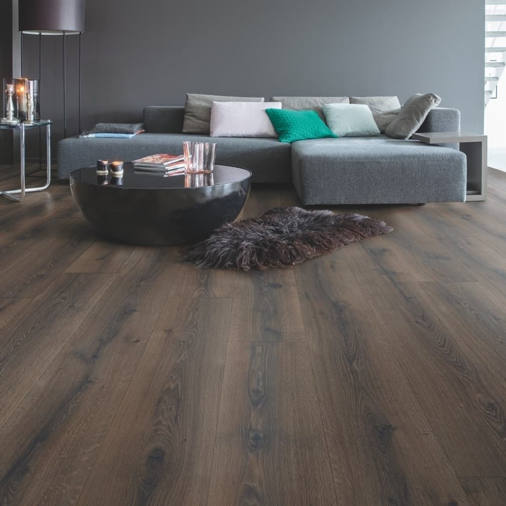 Quick Step MJ3553 Laminát Majestic Dub pouštní kartáčovaný tmavě hnědý - náhled 3