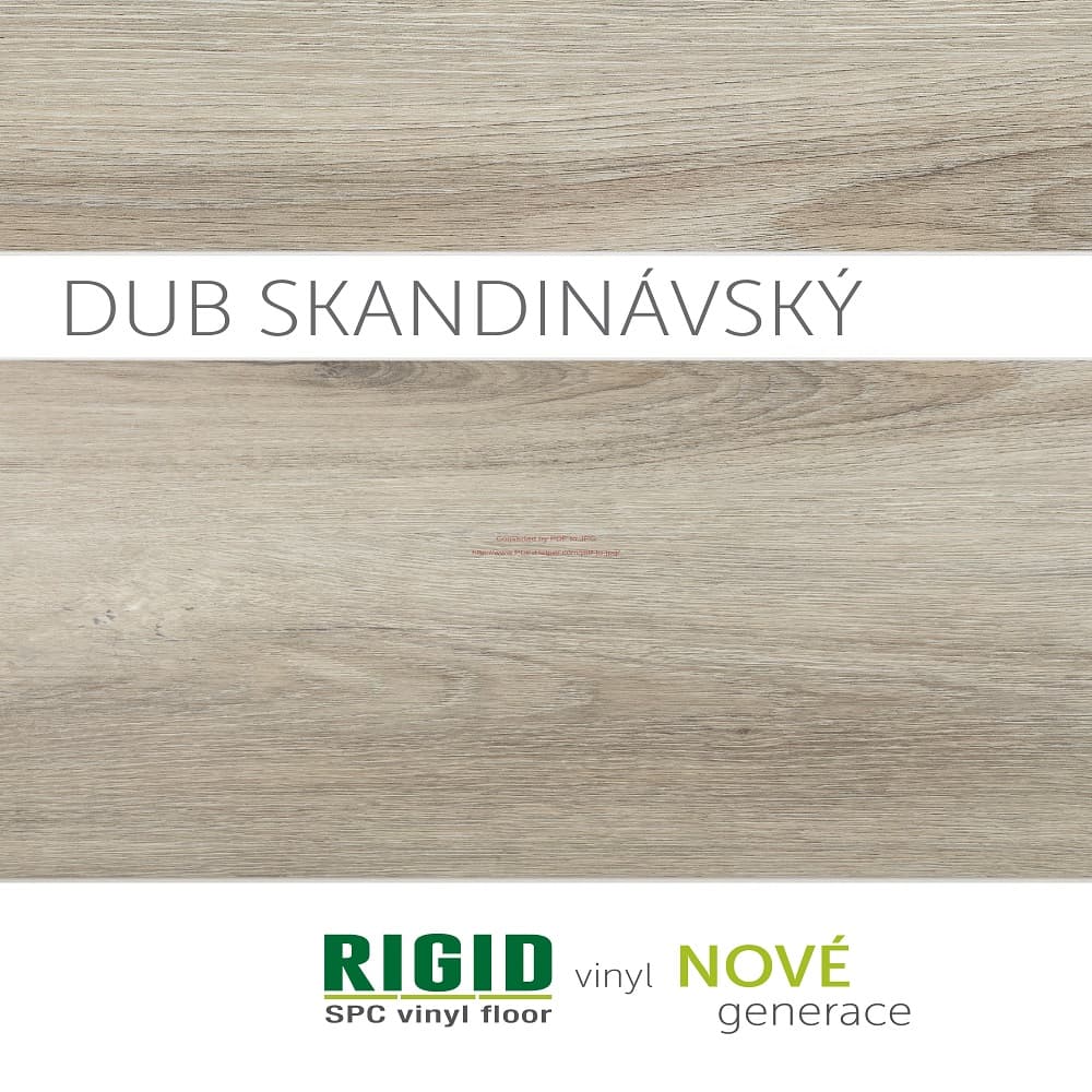 Rigid Vinyl Floor click Dub skandinávský 9480 - náhled 2