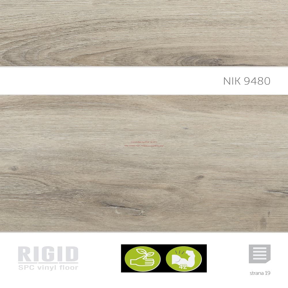 Rigid Vinyl Floor click Dub skandinávský 9480 - náhled 4