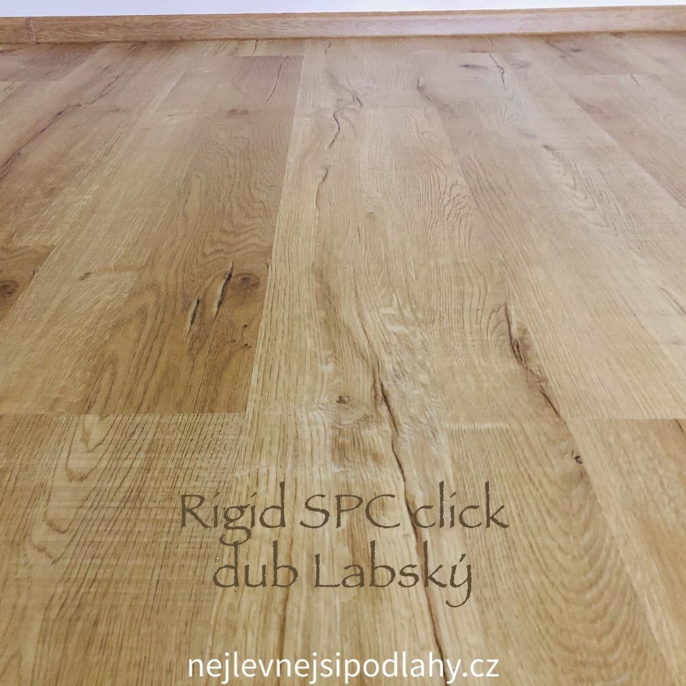 Rigid Vinyl Floor click Dub Labský - náhled 4